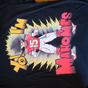Unbranded Patrick Mahomes Kansas City Chiefs Dragonball Z shirt